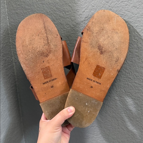 Free People Delmar slide crossover sandals size 39 (8.5) - Picture 4 of 4